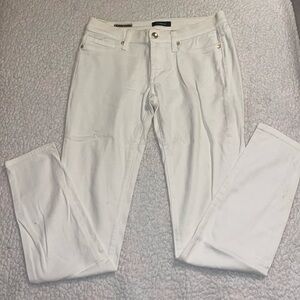 Bebe White Skinny Jeans 28